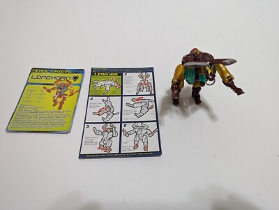 Transformers Beast Machine Heroic Maximal Longhorn 2000 Complete