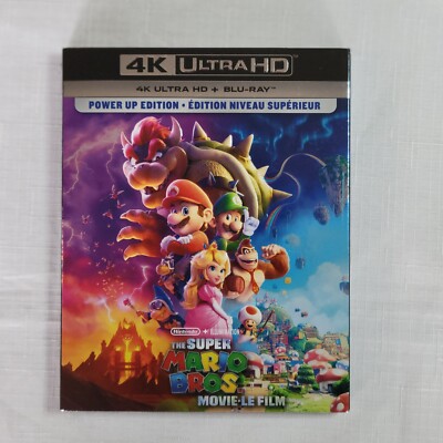   THE SUPER MARIO BROS. MOVIE POWER UP EDITION 4K ULTRA HD & BLURAY   NINTENDO