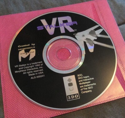 VR Stalker 3DO Tested Disc Only 