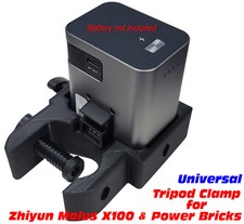 Zhiyun Molus X100 Portable Light Battery  Power Brick Dock for Tripod 3D Print