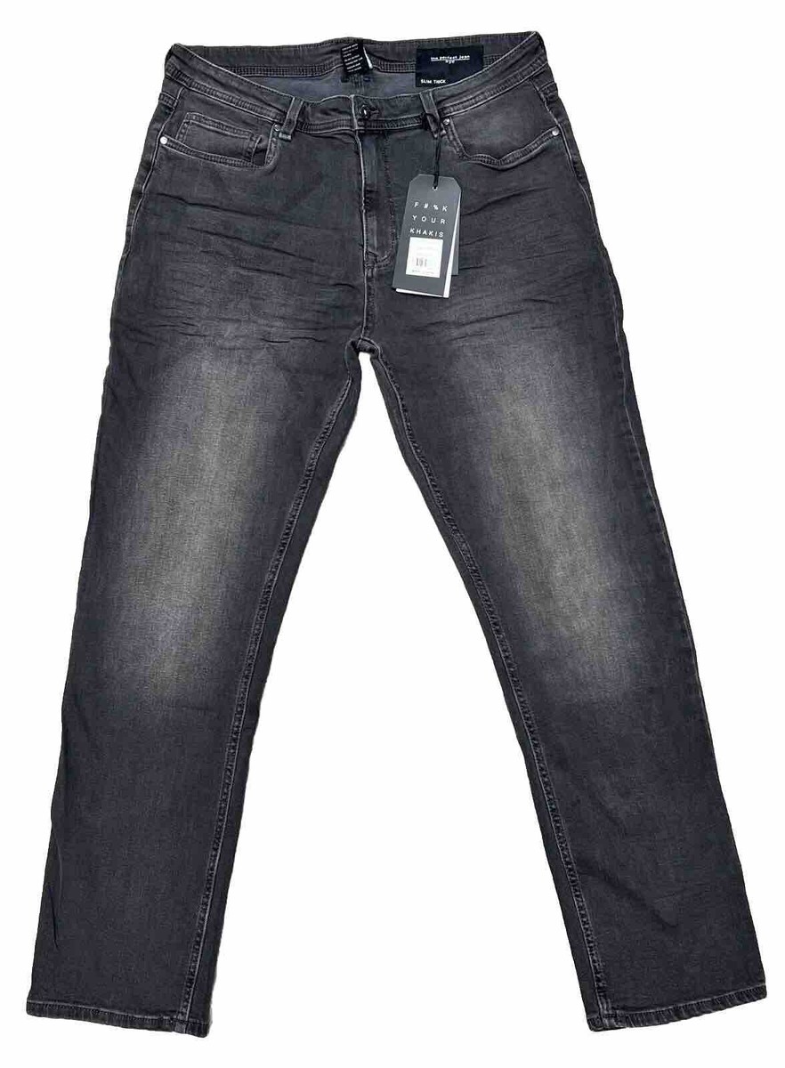 nyc The Perfect Jean Men's Slim Thick Fit Axel Grey Multiple