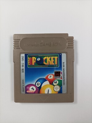 Side Pocket Nintendo Game Boy Spiel Getestet Gut B34