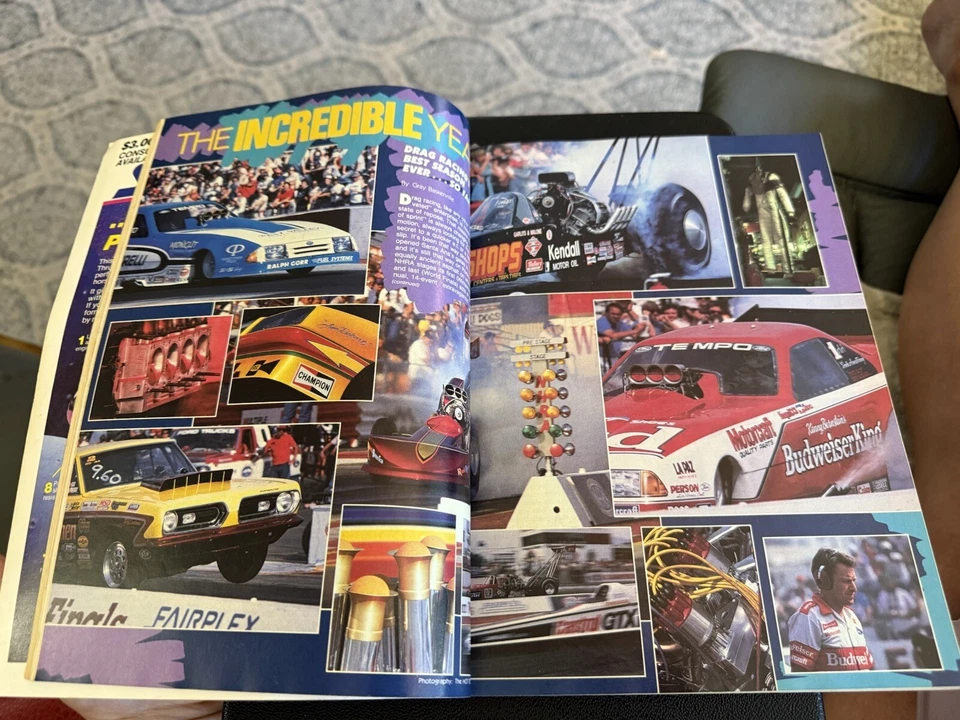 1987 HOT ROD YEARBOOK Mag Giant Chevy Section, Custom Painting Tricks Vol 1 #2 - Image 4 of 4