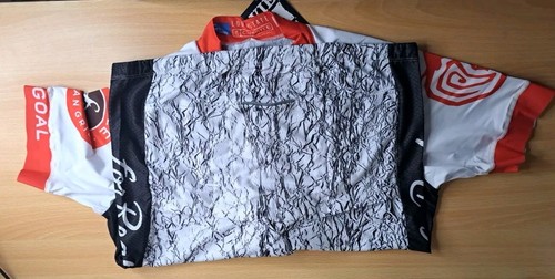 Chipotle Mens New Cycle Bike Shirt Neo Plus Jersey Back Pockets Front Zipper B16 - Picture 4 of 5