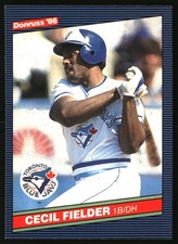 1986 Donruss #512 Cecil Fielder Free Shipping