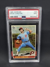 1985 Donruss - Steve Carlton #305 PSA 9