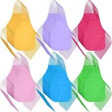 60 Pack Painting Aprons Children's Artists Fabric Aprons Paint Art Craft Disp...