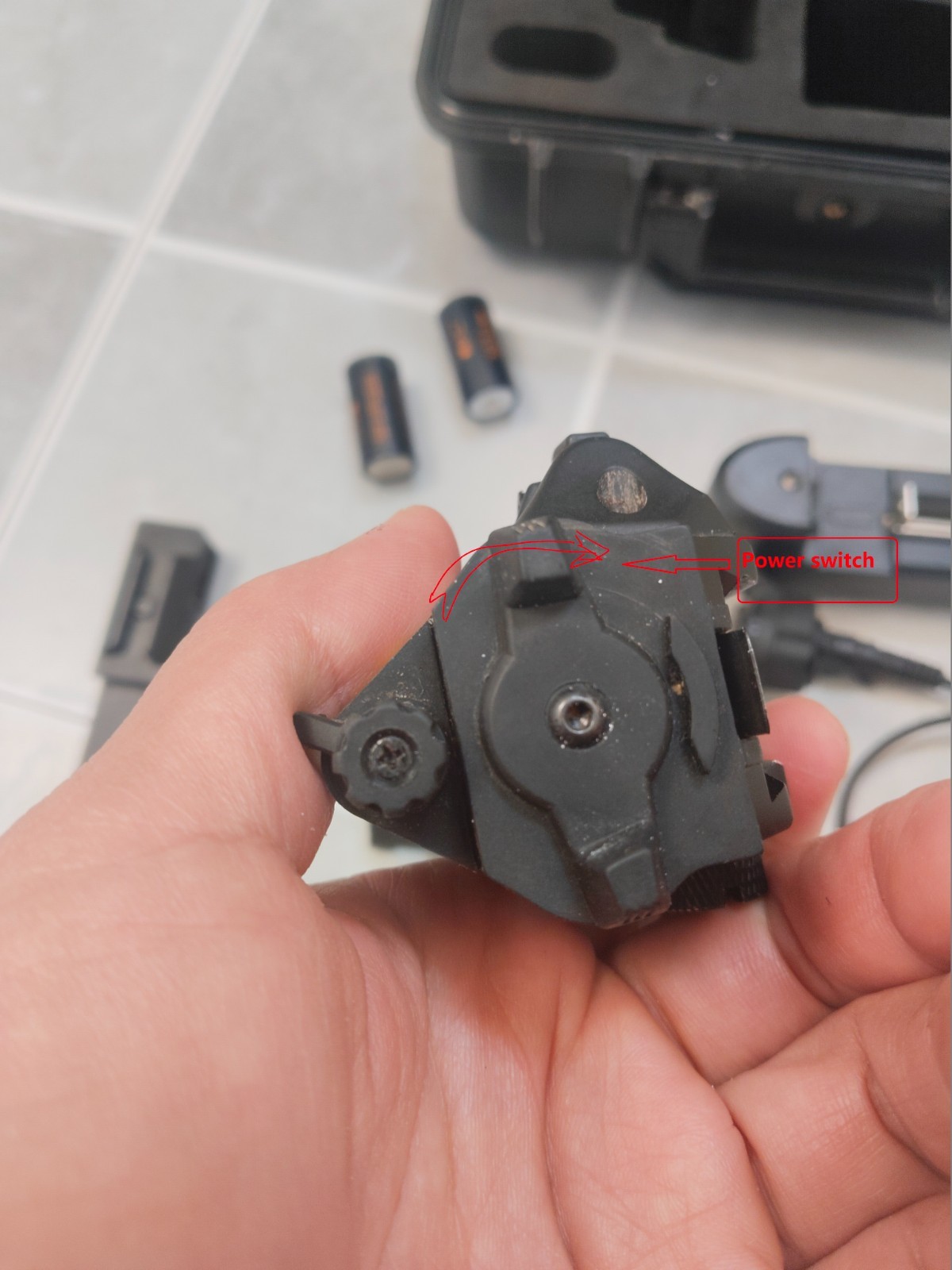 Chinese PLA  QMZ265 Tactical Flash Light Special force combat  3 in 1 used