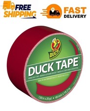 Color Duck Tape Brand Duct Tape, 1.88 in. x 20 yd., Red