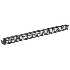 Tripp Lite N2540246AOF 24-Port Cat6a Feed-Through Patch Panel 1U