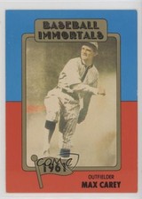 1980-84 SSPC Baseball Immortals 1st Printing Max Carey #85 HOF 0e3