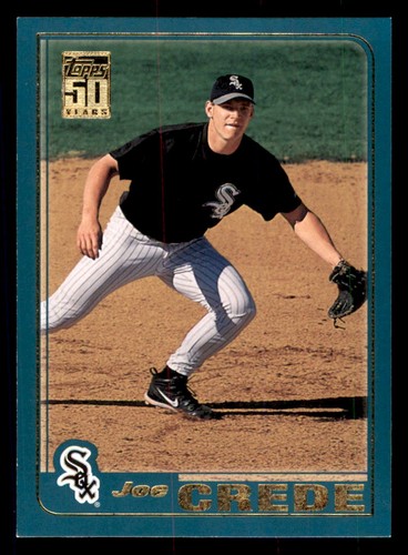 2001 Topps Traded Joe Crede #T160 card