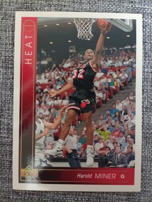 #21 - Harold Miner - Miami Heat 1993-94 Upper Deck German