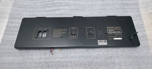 Nakamichi Dragon Cassette Deck, Back Plate
