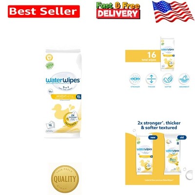 Sensitive+ Bathing Wipes - 2X Stronger, 99.9% Water Formula, Ideal for Daily Use
