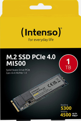 Intenso MI500 NVMe SSD   1TB   PCIe 4.0   Neu & OVP
