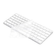 Keyboard Cover Skin for 2024-2021 Apple Magic Keyboard 3 with Touch ID Clear