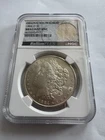 1884-O Morgan Silver Dollar Original Bag Fragment BU NGC