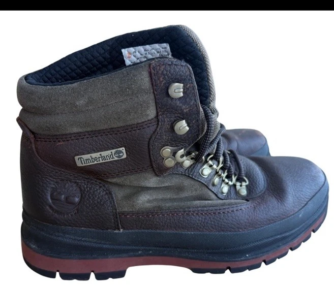 Timberland Mens 10 Leather Hiking Boots Brown Trail Outdoor Lace Up Work Boot
Opens in a new window