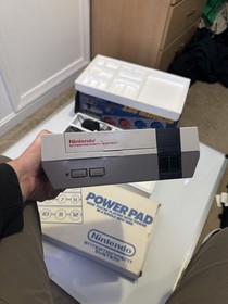 Nintendo Entertainment System NES Power Set Complete In Box CIB Power Pad