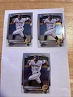 Konnor Griffin 2025 Bowman Chrome Prospects #BCP-86 Rookie Card Lot Of 3