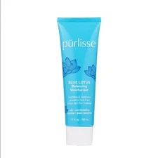 PURLISSE BEAUTY Blue Lotus Balancing Moisturizer,50ML FULL SIZE NEW WITH BOX
