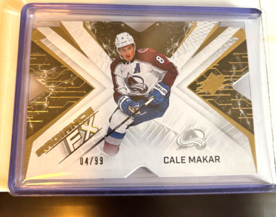 Cale Makar 2022-23 Upper Deck SPx Radiance F/X Gold 92/99 #RFX-29