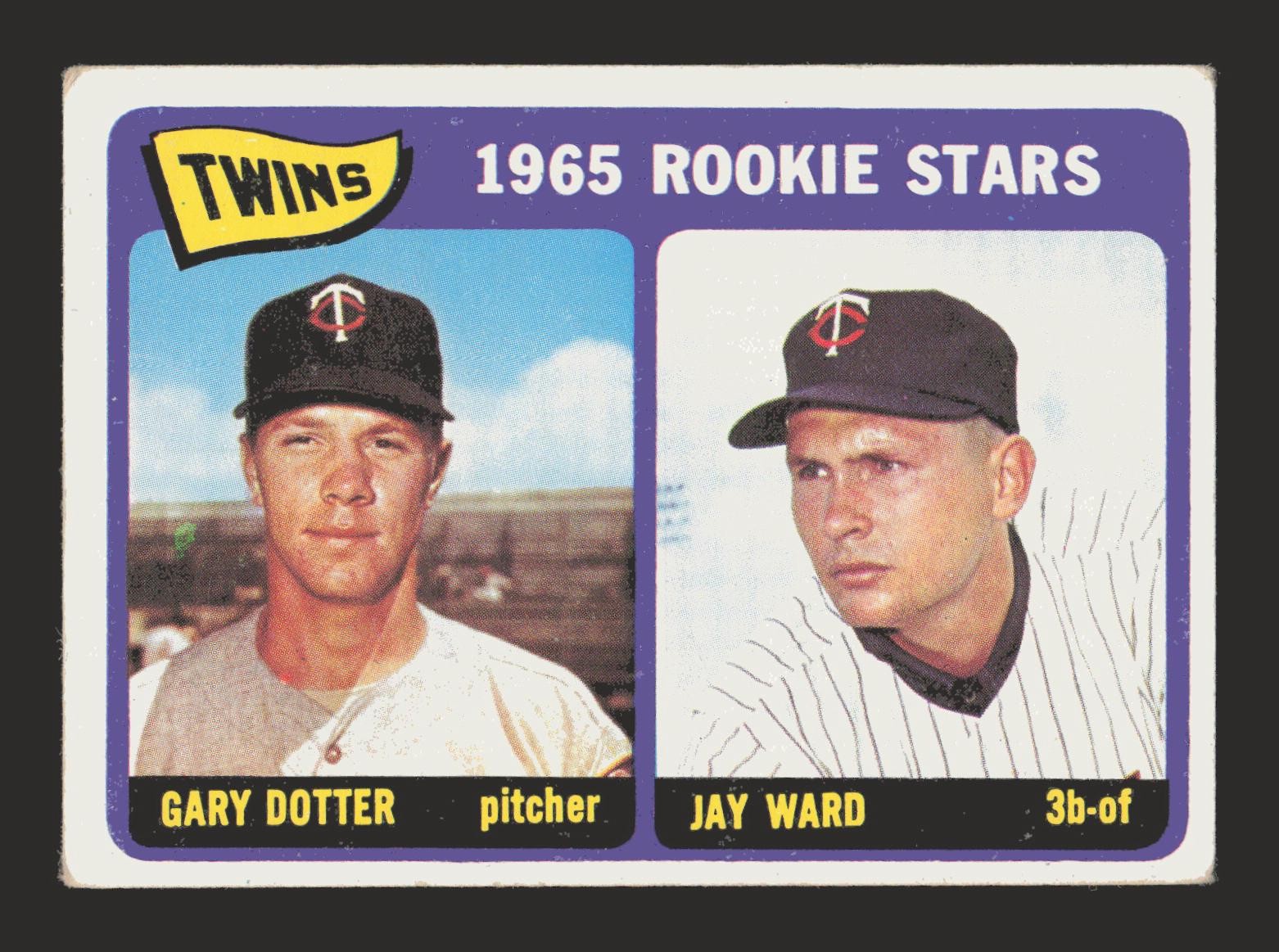 Twins 1965 Rookie Stars (Gary Dotter / Jay Ward) 1965 Topps #421 Rookie TYW7
