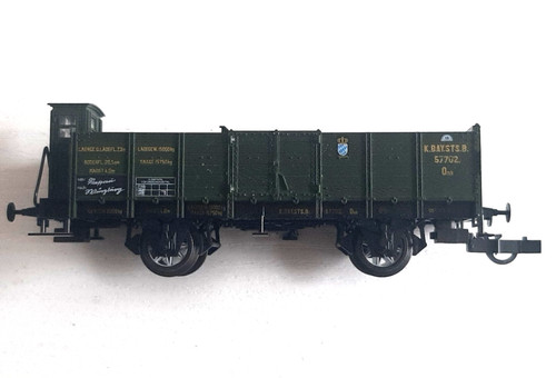 Trix H0 33430 Niederbordwagen "K.BAY.STS.B." 1:87 | Zustand: Gebraucht