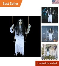Durable Scary Ghost Hanging Decoration - Ideal for Halloween Parties and Events