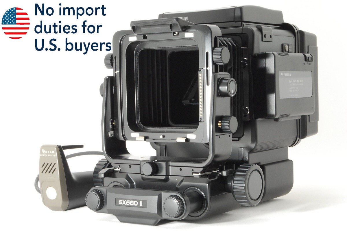 Beautiful! [Almost Unused] Fujifilm GX680 II w/ AA Battery Holder