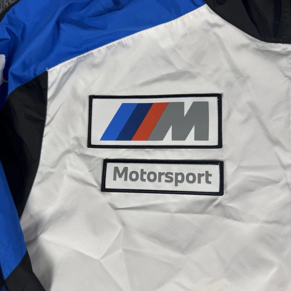 Puma BMW M Motorsport F82 Track Racing Jacket Size XXL Lightweight Baggy - Image 3 of 4