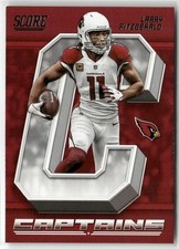 2018 SCORE #1 LARRY FITZGERALD CAPTAINS ARIZONA CARDINALS