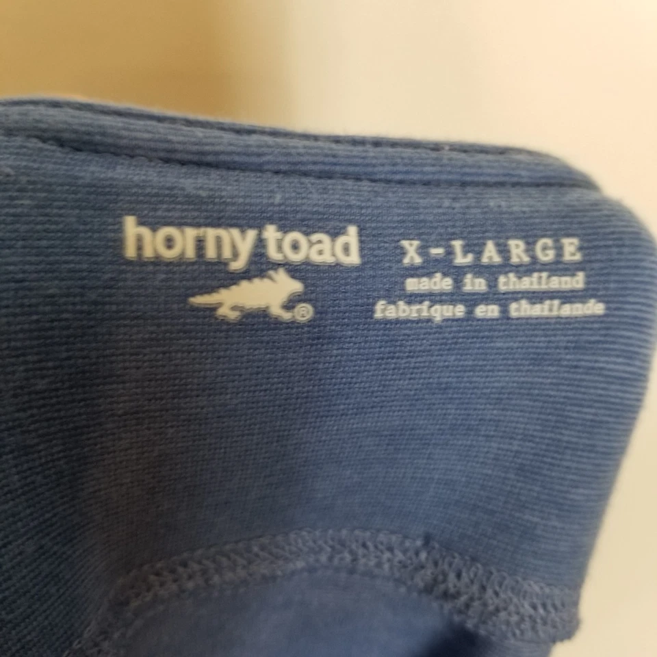 Horny Toad Women Ruffle Hem Skirt Sz XL Blue Pull On Comfort Casual Outdoor - Image 4 of 4