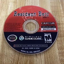 Resident Evil 1 Nintendo GameCube 2001 Disc 1 Only