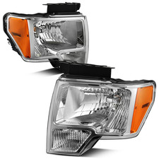 Autosaver88 Headlight Assembly Compatible 2009-2014 Ford F150 Pickup Oe Direct