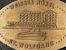 Weisses Rossl St. Wolfgang Elongated Coin #121223
