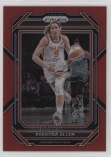 2023 Panini Prizm WNBA Red Prizm 82/199 Rebecca Allen #20 1mz7