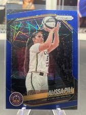 Panini 2025 Prizm WNBA Alissa Pili Los Angeles Sparks Blue velocity parallel #78