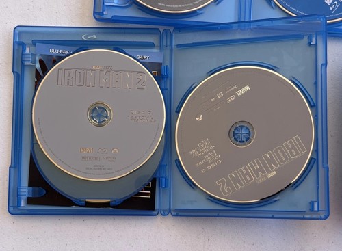 Iron Man 1, 2 & 3, Trilogy Marvel (Blu-ray), 3-Film LOT 1-3 MCU Robert Downey Jr - Bild 5 von 6