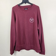 Brixton Mfg Co. Mens Long Sleeve Crew Neck Pullover Sweater XL