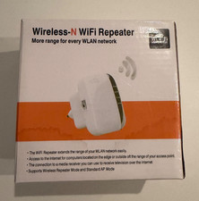 Wireless-N WiFi Repeater Signal Booster 300Mbps Range Extender with LAN Port