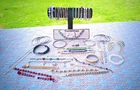 FABULOUS VINTAGE & modern LOT OF COSTUME JEWELRY BRACELETS 50 pcs.