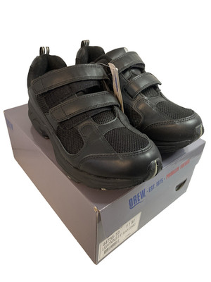 NEW Drew Shoes Lightning II V 44735 Men's Athletic Shoes, Black, Size 11M