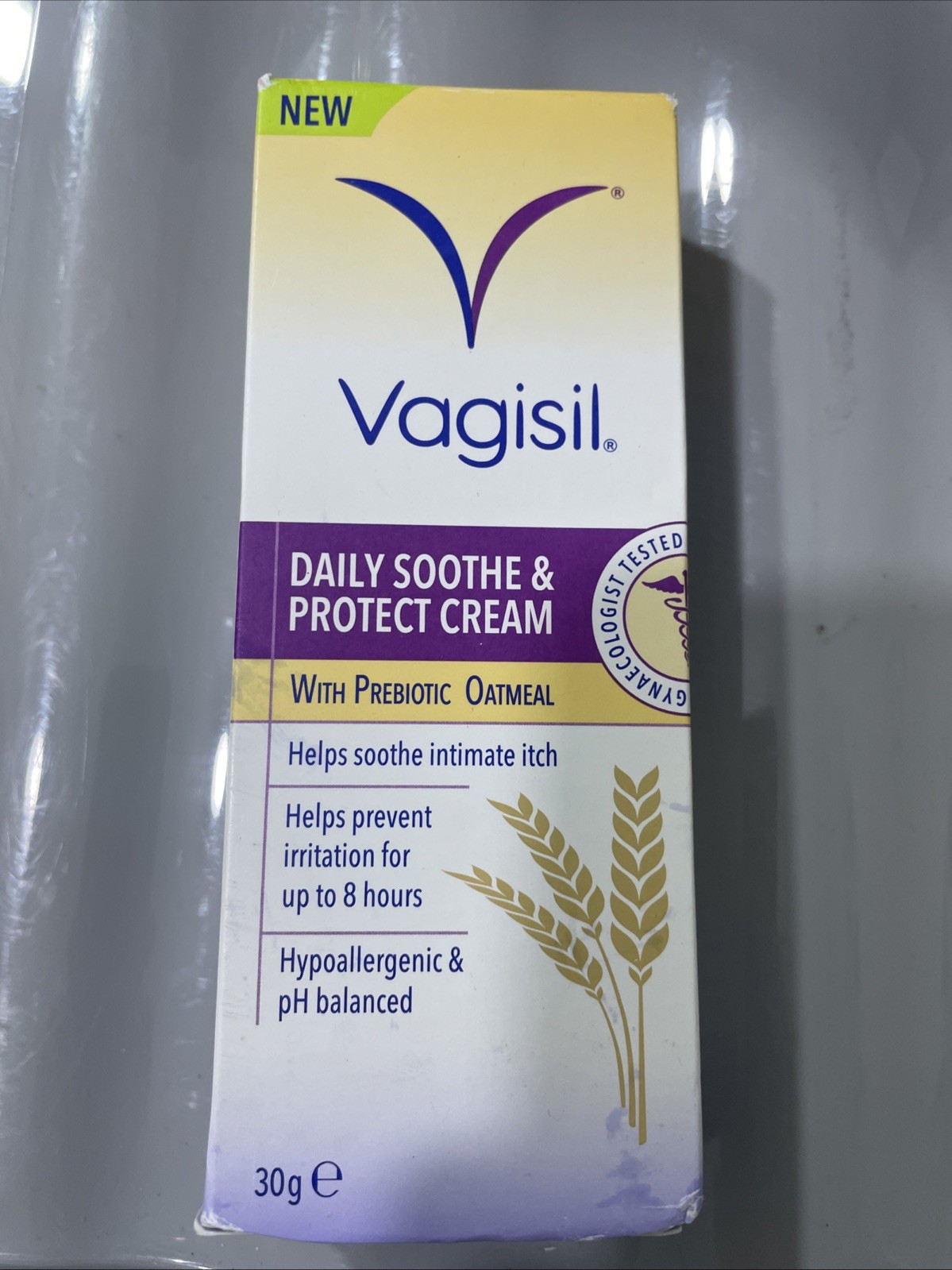 Vagisil Daily Soothe And Protect Cream With Prebiotic Oatmeal 30G