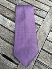 Brooks Brothers 346 Tie Mens Purple Pure Silk Made in USA