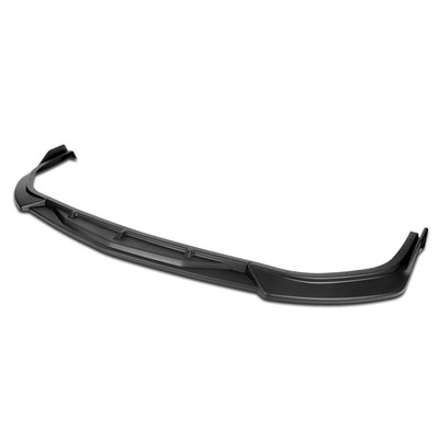 Fit 20-21 Sonata 3Pcs Front Bumper Lip Splitter Under Panel Diffuser Matte Black