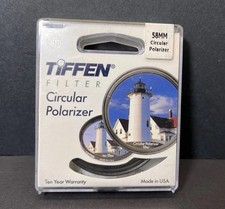 Tiffen 58mm Circular Polarizer Filter Made in USA