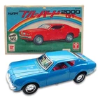 Bandai Bluebird 2000GT Tin Toy Car Remote Control Japan Vintage w/Box