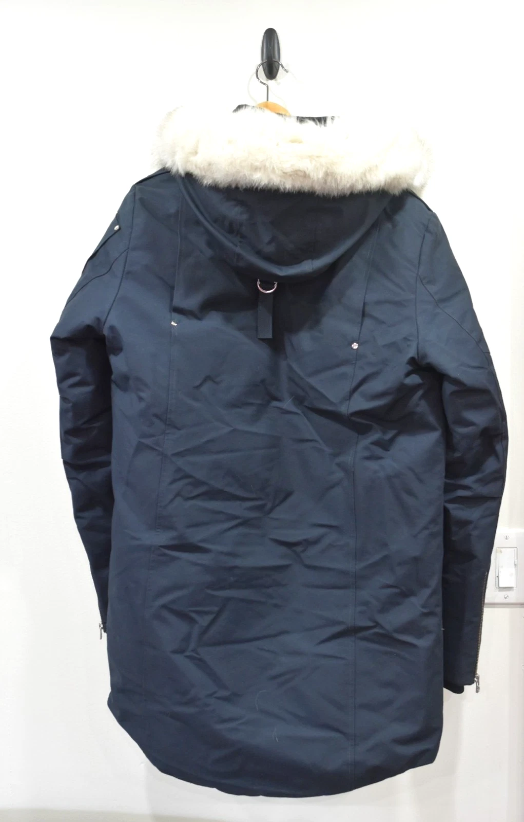 *RARE* Moose Knuckles Stirling Parka, Genuine Fox Fur, Made in Canada - product detail image 3